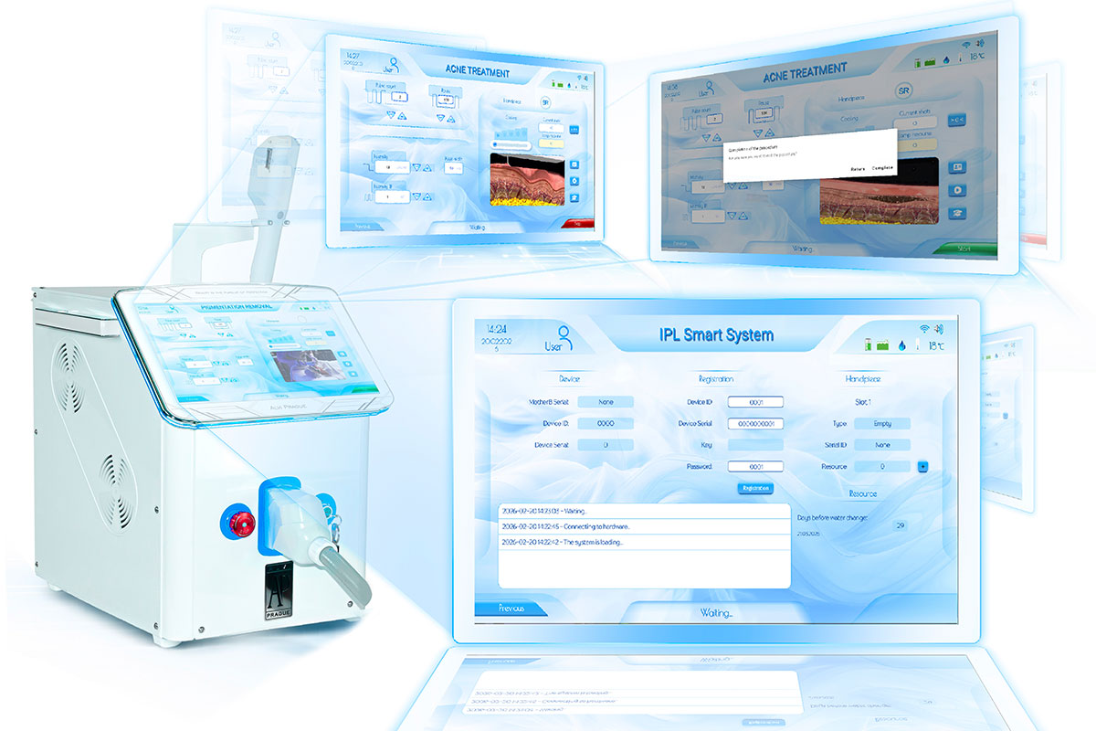 Multifunkční přístroj na fotoepilaci IP-100 Light Pro Smart 4